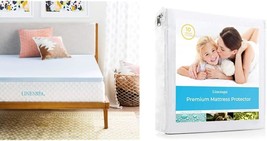 In Addition To A Premium Smooth Waterproof Mattress Protector, Linenspa Offers A - £79.75 GBP