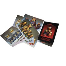 Vintage Russian Painted Dolls Postcards - £23.74 GBP