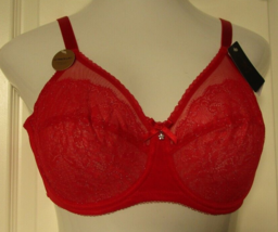 Wacoal Retro Chic Underwire bra size 40G Style 855186 Red (612) - $35.59