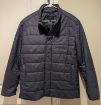 Banana Republic Heather Blue  Quilted Jacket - Men's Size Large Excellent - $34.99