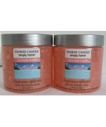 Yankee Candle Simply Home Fragrance Spheres Odor Beads Lot of 2 BERMUDA ... - $28.94