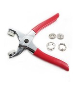 Bluemoona - Press Snap Fastener Pliers Stud Attaching Tool 3/8&quot; 25 Sets ... - £5.49 GBP