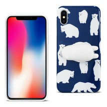 Reiko Iphone X/iphone Xs Tpu Design Case With 3d Soft Silicone Poke Squishy Pol - £7.17 GBP