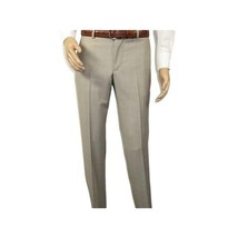 Men Suit BERLUSCONI Turkey 100% Italian Wool Super 180's 3pc Vested #Ber13 Beige image 10