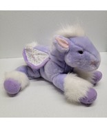 Vintage 2000 Animal Alley Purple Pegasus Winged Horse ToysRUs Plush Stuf... - $39.50