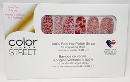 Color Street IT&#39;S A KEY-PER FDG339 Nail Polish Strips 16 Easy Peel Valen... - $12.99