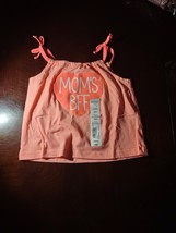 Mom&#39;s BFF Size 9 Months Girls Pink Tank Top - $9.90