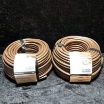 2 Pack 1/4&quot; 100ft Drip Irrigation System Vinyl Micro Tubing B38100 Brown - £11.89 GBP