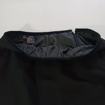 Kasper Women's Black Rear Zip & Slit Wool Blend Pull-On Skirt Size 12 Waist 31" image 5