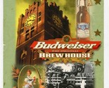 Budweiser The Original Brew House Menu St Louis Missouri 1998 Anheuser B... - $23.76