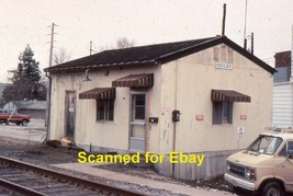 Shelby Richland Co. Ohio Ashland Railway Depot Duplicate Slide Photo 1972 - £5.44 GBP