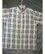 Southpole Spelled Out Men's Plaids &amp; Checks Short Sleeve Casual Button S... - $14.95