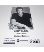 Wally Kurth Autograph Reprint Photo 9x6 General Hospital 2002 Days Of Ou... - £7.97 GBP