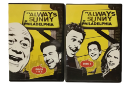 Its Always Sunny In Philadelphia Seasons 1 &amp; 2 Danny Devito 3 Disc Set Comedy - £8.48 GBP
