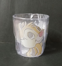 New Disney Chip &amp; Dale Chip &#39;n Dale Clear Plastic Mini Mug Cup 8cm X 9cm - £4.80 GBP