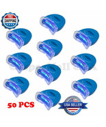 50 Pcs Mouth Teeth Bleaching Whitening Blue White LED Light with Batteries - $88.98 CAD