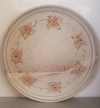  Vintage Hand-Crafted Studio Art Pottery 11.75&quot; Serving Plate - £22.05 GBP