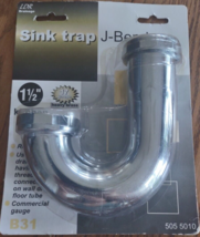 LDR B31 #505 5010  1 1/2&quot;  Drainage Sink Trap J-Bend-NEW-SHIP N 24 HOURS - £23.26 GBP