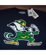 UNIVERSITY OF NOTRE DAME Fighting Irish T-SHIRT MENS LARGE NEW w/ TAG Bl... - €17,05 EUR