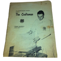 Purdue University Extension 1968 “The Craftsman” 4-H Woodwork Project El... - $23.08