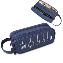 Electronics Organizer Travel Case Cord Cable Organizer Bag Portable Waterproof D - £14.20 GBP