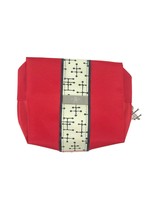 American Airlines Eames Red Nylon Overnight Amenity Travel Kit Toiletry S4 - £13.09 GBP