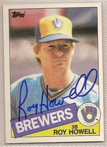 Roy Howell signed autographed Baseball card 1985 Topps - £7.72 GBP