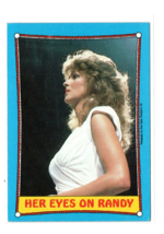 1987 Topps WWF &quot;Her Eyes On Randy&quot; Miss Elizabeth #44 Rookie Macho Man HoF EX - £1.95 GBP