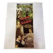 Revenge of the Zombies (1943) 7.5”X11”Laminated Mini Movie Poster Prints - £7.96 GBP