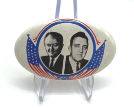 1968 Hubert Humphrey~Edmund Muskie Jugate Presidential Election ~ Pin/Badge - £7.81 GBP