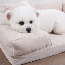 Dog Bed Sofa Shape Baskets Bedding for Dogs Small Medium Beds Pets Produ... - £98.08 GBP+