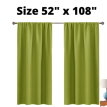 2 Panel Curtains Blackout Room Darkening Window 52&quot; x 108&quot; - $16.65