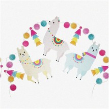 Llama Fiesta Fun Garland - 12ft Pastel Party Banner for All Events (1-Pack) - $32.66