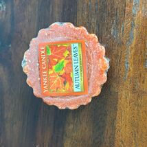Retired Yankee Candle Autumn Leaves Tart Wax Melt 0.8 oz  Fall Scent 109... - $8.91