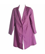 NWOT Women&#39;s Purple Short Trench Coat Sz 4/6 - $26.72 CAD