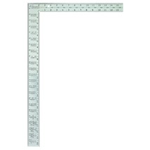 IRWIN Tools Framing Square, Aluminum, 16-Inch by 24-Inch (1794448),Silver - $27.99