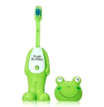 Brush Buddies: Poppin': "Le API N' Louie" : Frog: Child's: Toothbrush: Brand New - $12.34