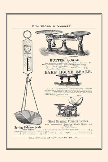 Butter Scale 20 x 30 Poster - Home Décor