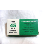 Vintage Columbia No. 789 Garrard Type FLRS-35 45 RPM Record Adapter NOS 1-s - €21,10 EUR