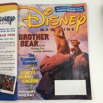 Disney Magazine Winter 2002 Brother Bear &amp; Secrets of The Haunted Mansion Movie - £15.14 GBP