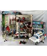 PLAYMOBIL Ghostbusters Firehouse Lot Figures, ECTO 1, Accessories, Hasbr... - $196.00