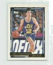 John Stockton (Utah Jazz) 1992-93 Topps Gold Parallel Card #301 - £7.58 GBP