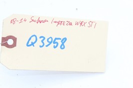 08-14 SUBARU IMPREZA WRX STI LEFT ENGINE MOUNT Q3958 image 12