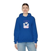 Cat mood funny gift Unisex Heavy Blend™ Hooded Sweatshirt animal lovers unicorn - £26.76 GBP+
