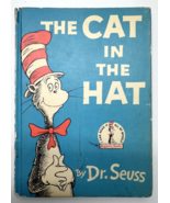 ORIGINAL FIRST EDITION Dr. Seuss The Cat In The Hat 1957 Hard Cover Book... - £16.04 GBP