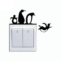 Adorable Penguin Light Switch Wall Sticker - £8.15 GBP