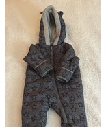 Wonder Nation Baby 3-6 Months Grey with Stars Hooded Snow/Winter Suit - $179.27 MXN