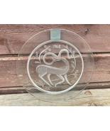 VTG 1968 LALIQUE Limited Edition Annual Christmas Crystal Plate Glass - £31.18 GBP