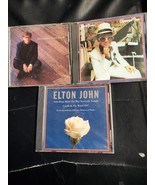 LOT OF 3 Elton John: SOMETHING ABOUT ... [NEW SEALED] +GREATEST HITS+ LO... - £7.09 GBP