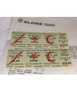 WOODSTOCK 2  $18 MAIL ORDER 1969 TICKETS JIMI HENDRIX GRATEFUL DEAD JANI... - $249.98